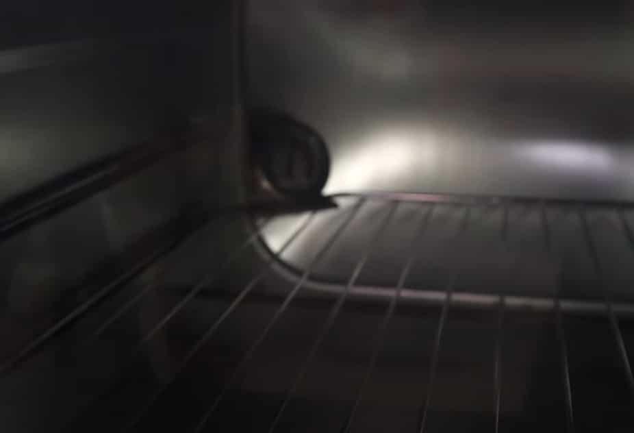 sublimation process releases fumes inside oven