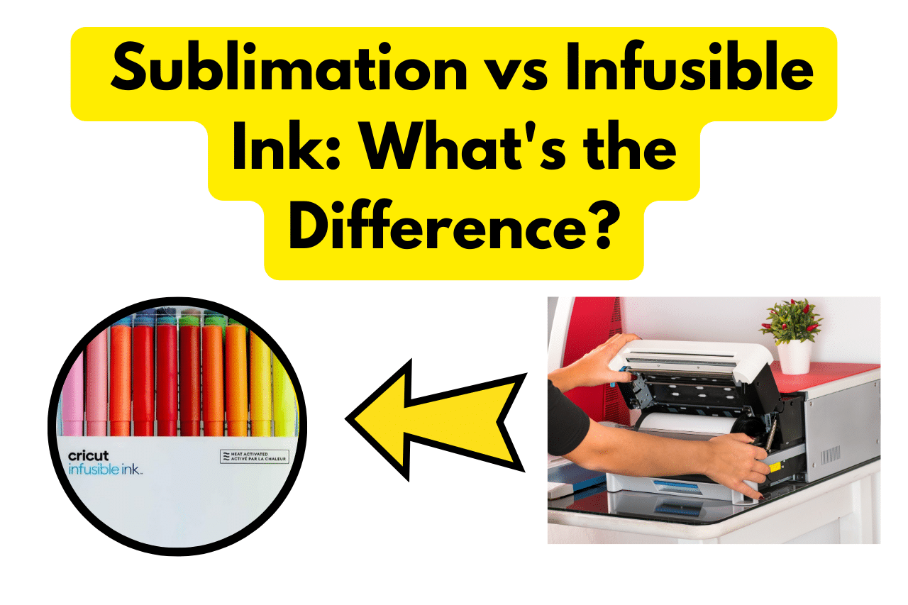 sublimation vs infusible ink